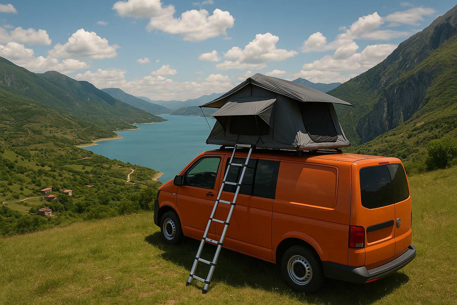 Hidden Places Near Shkodra with Camper Van or 4×4 Roof Tent